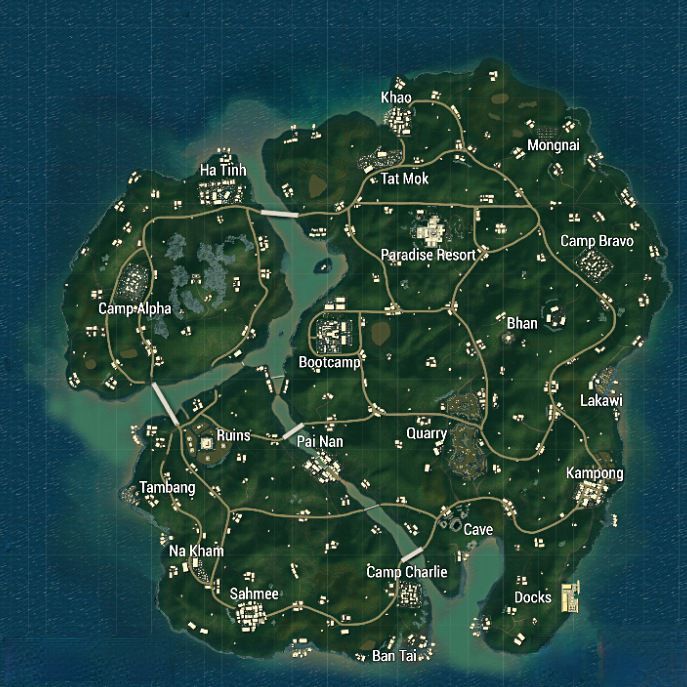 Erangel Map